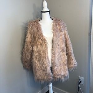 Furry Pink Coat